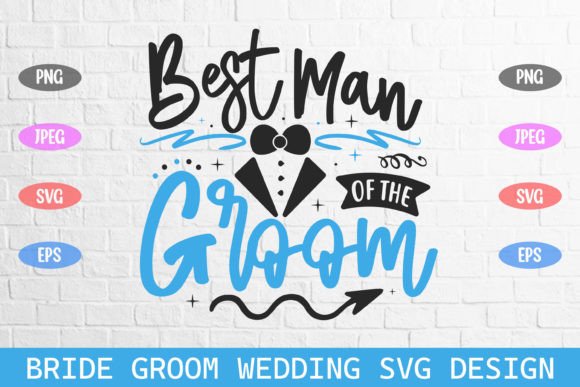 Best Man of the Groom Wedding Svg