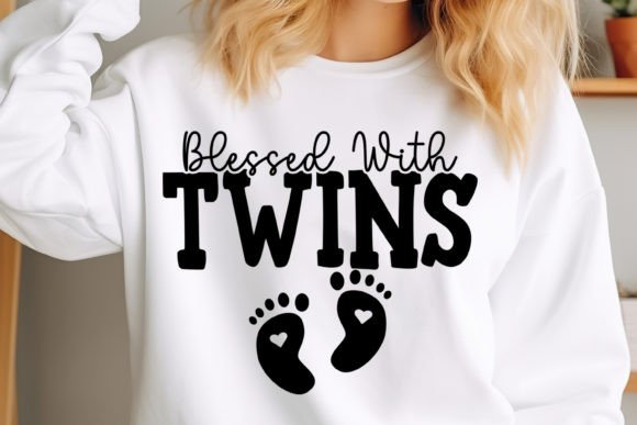 Mother's Day SVG Design: Blessed With
