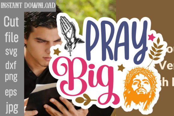 Pray Big SVG Cut File Review